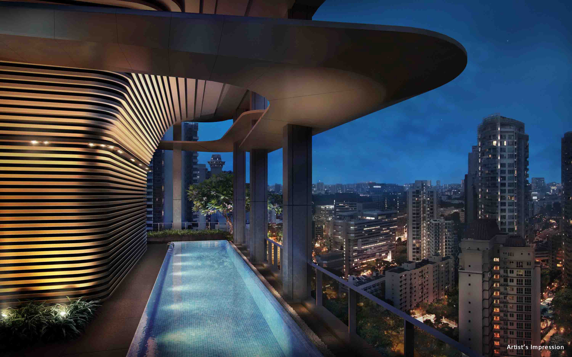 Sky terrace (artist’s impression)